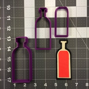 Wine Bottle 103 Cookie Cutter Set