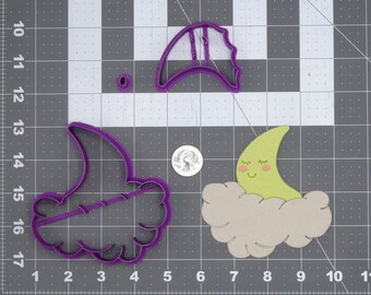 Nuage avec lune 266-I751 Ensemble d'emporte-pièces