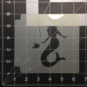 Little Mermaid 100 Stencil