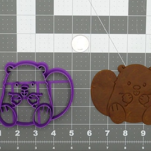 Cute Beaver 266-D012 Cookie Cutter