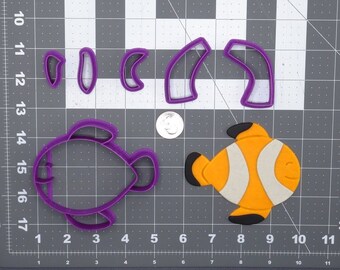 Clownfish 266-G367 Cookie Cutter Set
