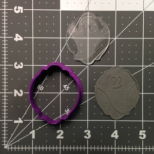 Ghost 100 Cookie Cutter and Stamp