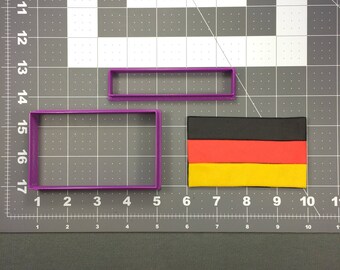 German Flag 100 Cookie Cutter Set