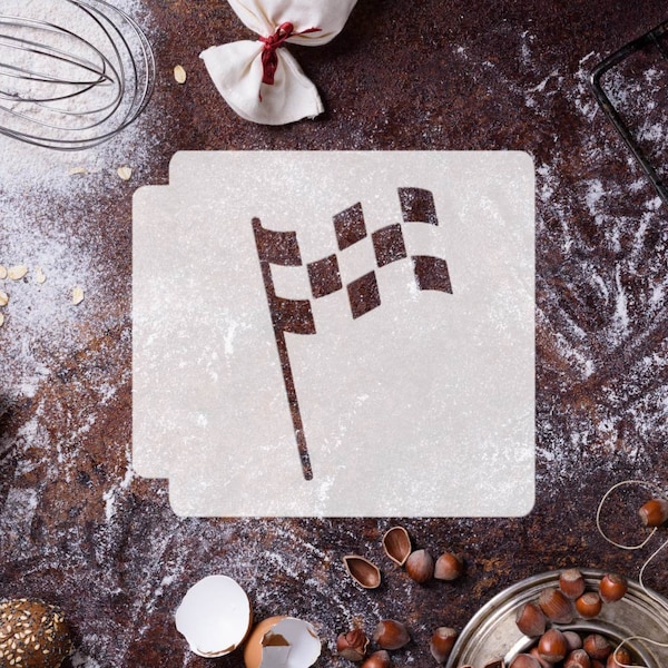 Checkered Flag 783-E720 Stencil