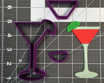 Martini Glass 100 Cookie Cutter Set
