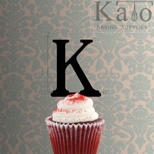 Griechisches Alphabet Kappa 228-068 Cupcake Topper