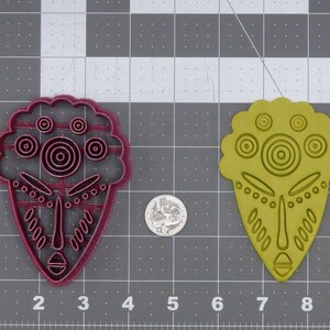 African Mask 266-L289 Cookie Cutter