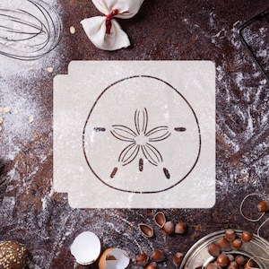 Muschel - Sand Dollar 783-C419 Stencil