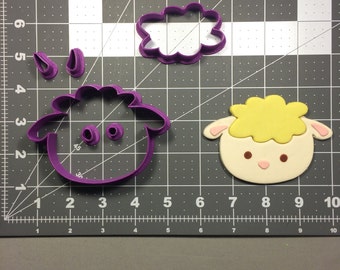 Sheep Face 100 Cookie Cutter Set