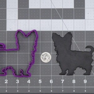 Yorkie Dog Body 266-L216 Cookie Cutter Silhouette