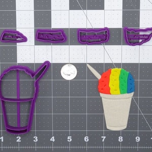 Shaved Ice Cup 266-G027 Cookie Cutter Set