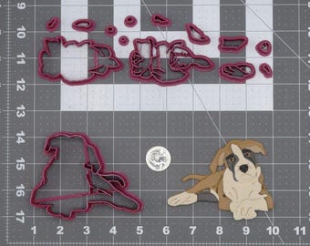 Boxer Dog Body 266-L511 Cookie Cutter Set