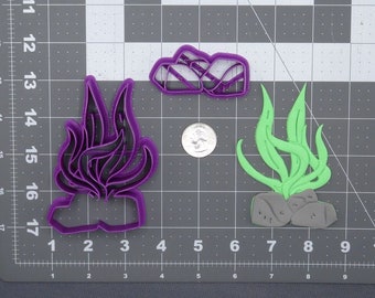 Seaweed with Rocks 266-F891 Cookie Cutter Set