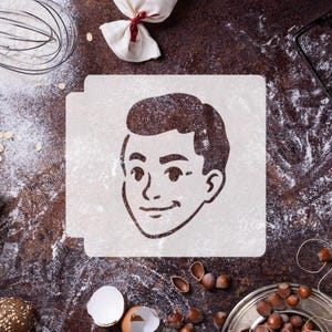 Man Head 783-J079 Stencil