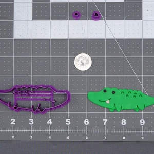 Alligator Body 266-I770 Cookie Cutter Set