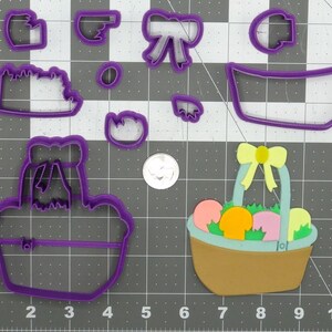 Easter Basket 266-D064 Cookie Cutter Set