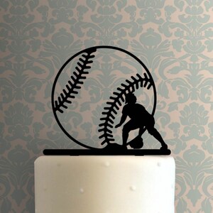 Decoración para Tarta de Softbol 225-A717