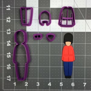 Royal British Guard 266-253 Cookie Cutter Set