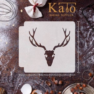 Elk Skull 783-B417 Stencil