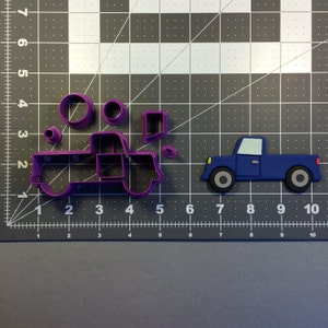 Pickup Truck 101 Cookie Cutter Set