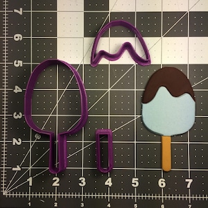 Popsicle 101 cookie cutter set