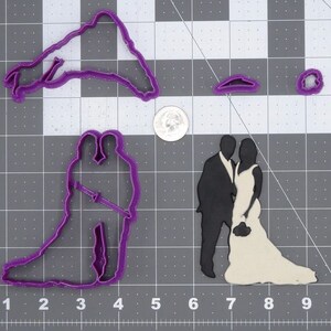 Wedding Couple 266-H816 Cookie Cutter Set