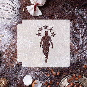 Soldier with Stars 783-G496 Stencil