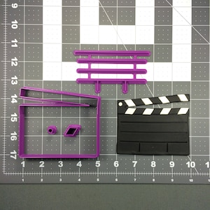 Conjunto de cortador de biscoitos Clapper Board 266-046