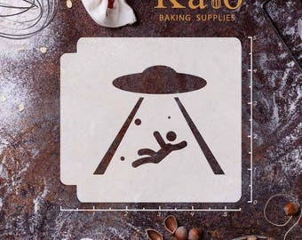Alien Abduction 783-469 Stencil