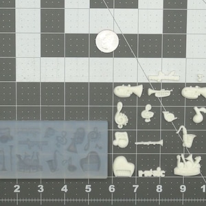 Music 745-017 Silicone Mold