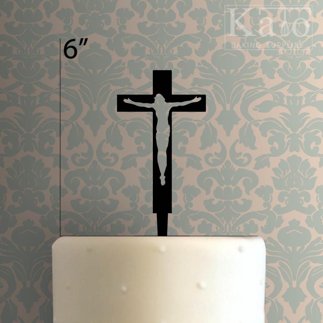 Jesus Cross 102 Cake Topper