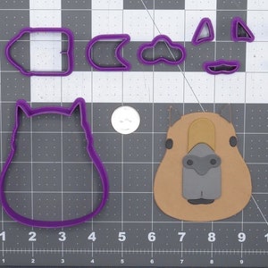 Capybara Head 266-E533 Cookie Cutter Set