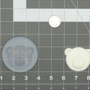 Teddy Face 745-027 Silicone Mold
