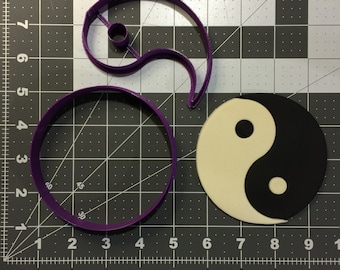 Yin and Yang Cookie Cutter Set