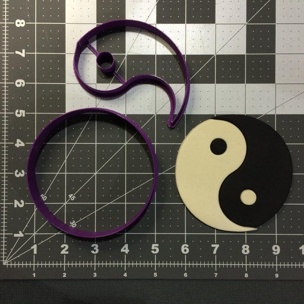 Yin and Yang Cookie Cutter Set