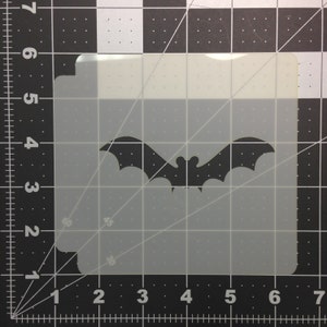 Halloween Bat 100 Stencil