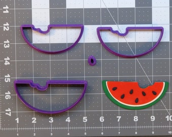 Bitten Watermelon 266-A316 Cookie Cutter Set