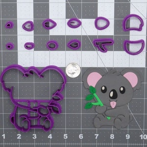 Koala with Branch 266-F928 Cookie Cutter Set