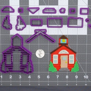 School House 266-E426 Cookie Cutter Set