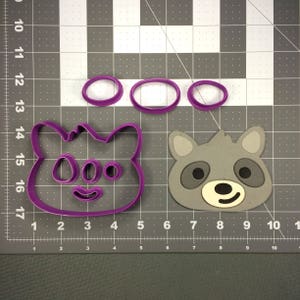 Raccoon 266-310 Cookie Cutter Set