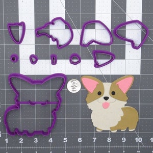 Corgi Dog Body 266-G345 Cookie Cutter Set