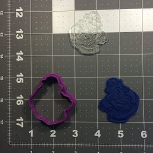 Bulldog 102 Cookie Cutter and Stamp (Embossed)