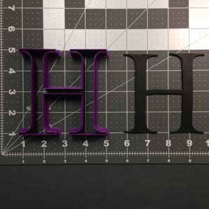 Griechischer Buchstabe Eta Cookie Cutter