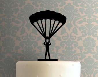 Parachuting 225-A015 Cake Topper