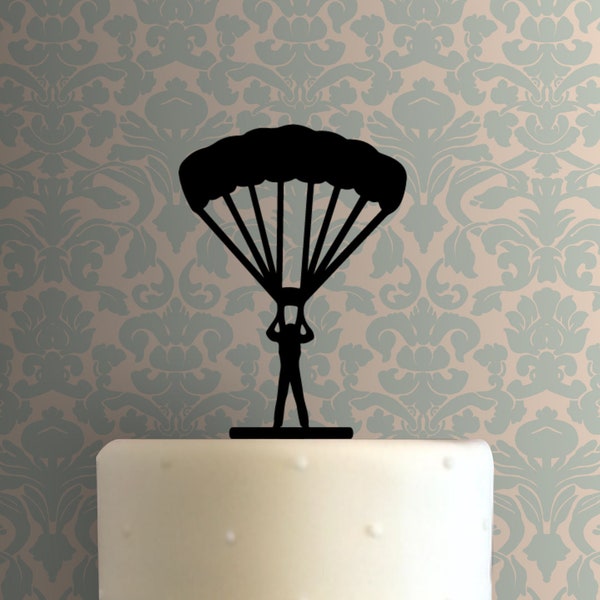 Parachuting 225-A015 Cake Topper