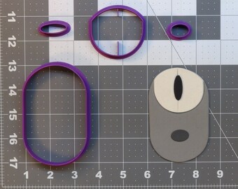 コンピュータマウス 266-A856 クッキーカッターセット