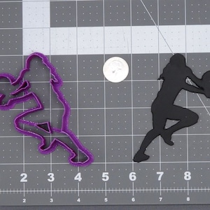 Volleyball Player 266-I202 Cookie Cutter Silhouette