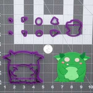 Monster 266-D852 Cookie Cutter Set