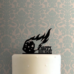 Meteor Happy Birthday 225-C075 Cake Topper