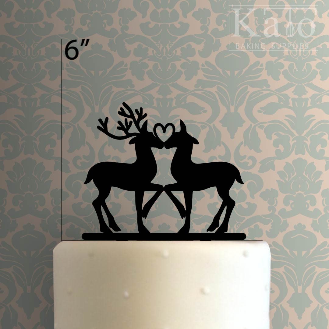Decoración para tarta con diseño de ciervo del amor 225-214 - Etsy México, image size:1080x1080